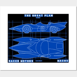 Mach 5 - The Great Plan Posters and Art